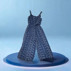 As You Wish | Blue Jumpsuit - Size Small